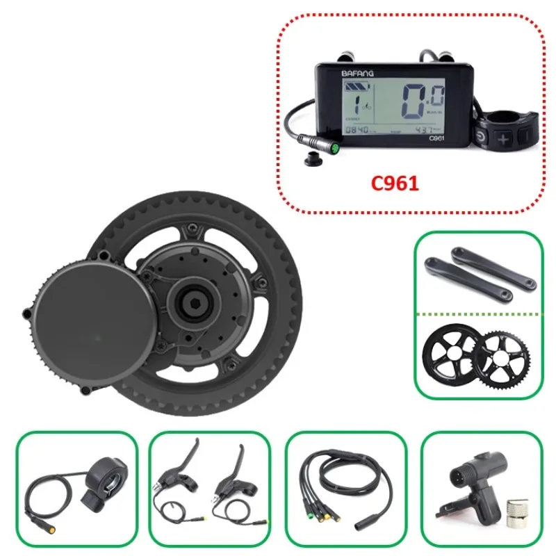 E-Bike Motor G340 Mid Drive Mo - Mid Drive Motor Kit 52V 1000W recension och pris