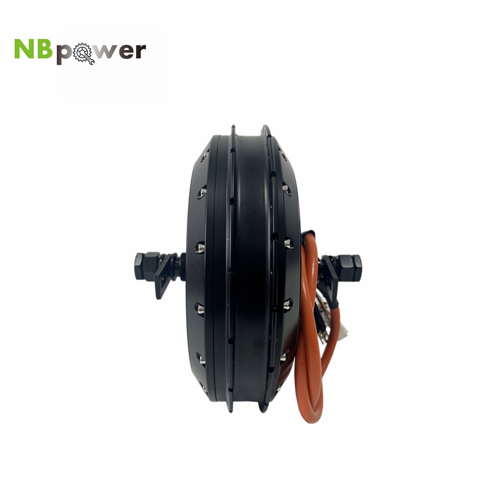 NBpower 18x22mm Axle  40H QS 2 - 72V 5000W Hub Motor Kit recension och pris